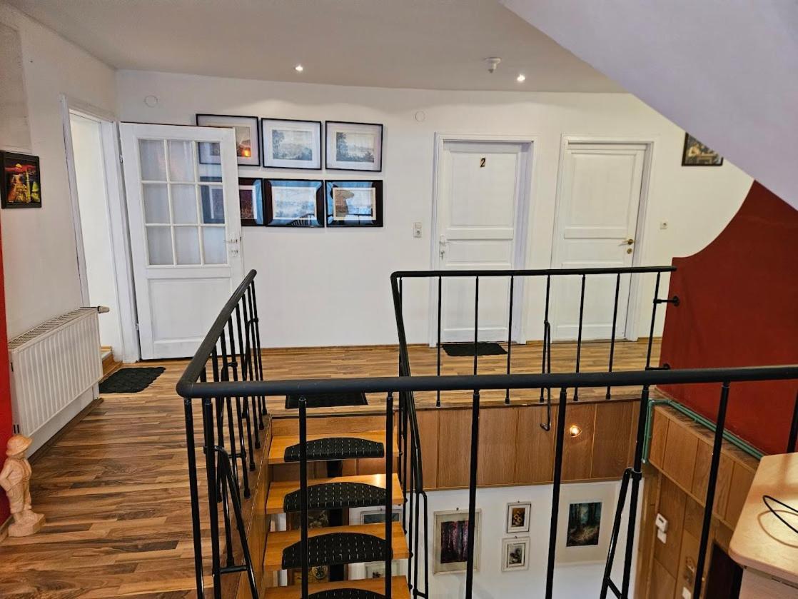 Pension Donaublick Grein 2 In Stifterstrasse19. Διαμέρισμα Εξωτερικό φωτογραφία